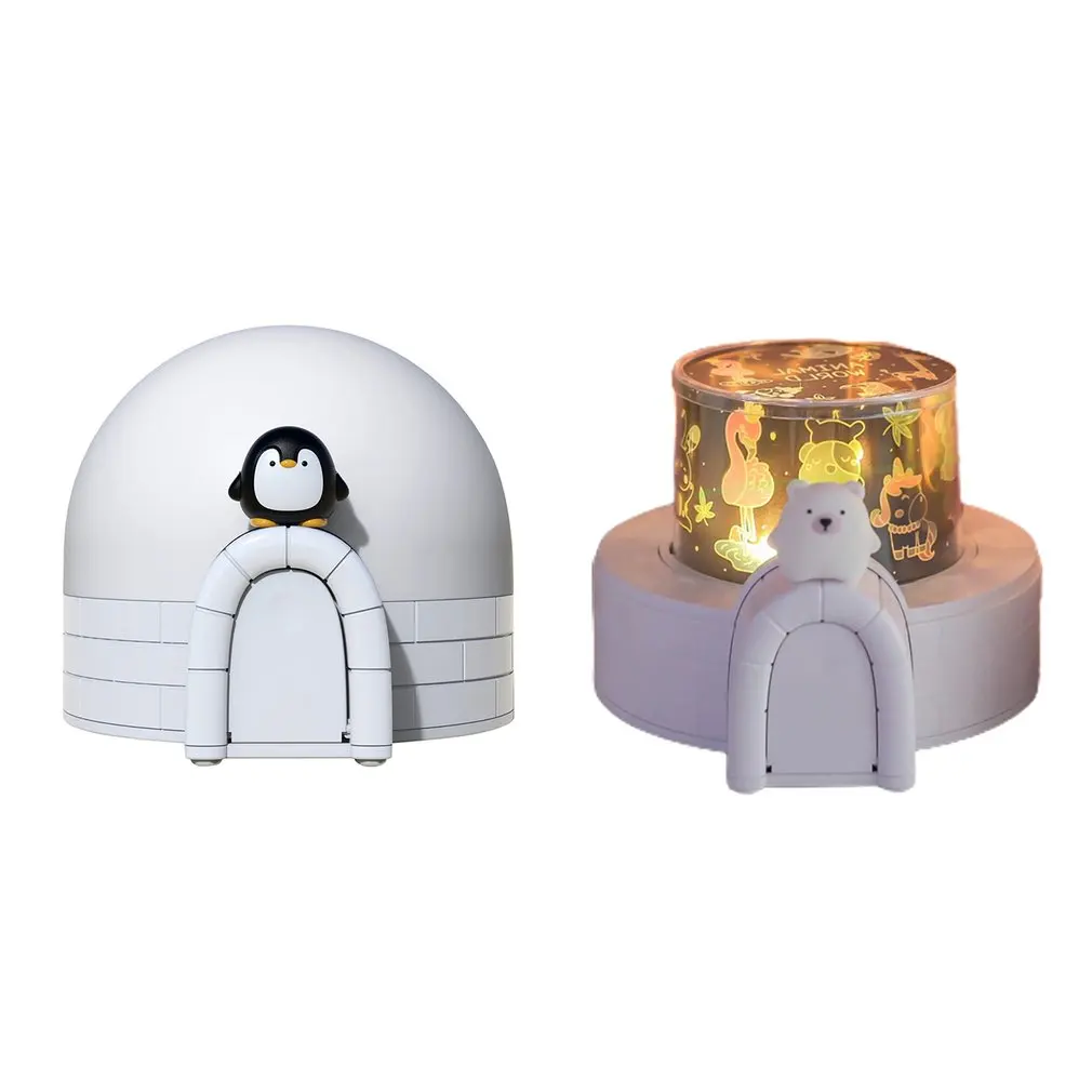 

Igloo Star Projection Lamp 3d Starry Sky Led Night Light Rotating Remote Control Wireless Smart Bedside Lamp