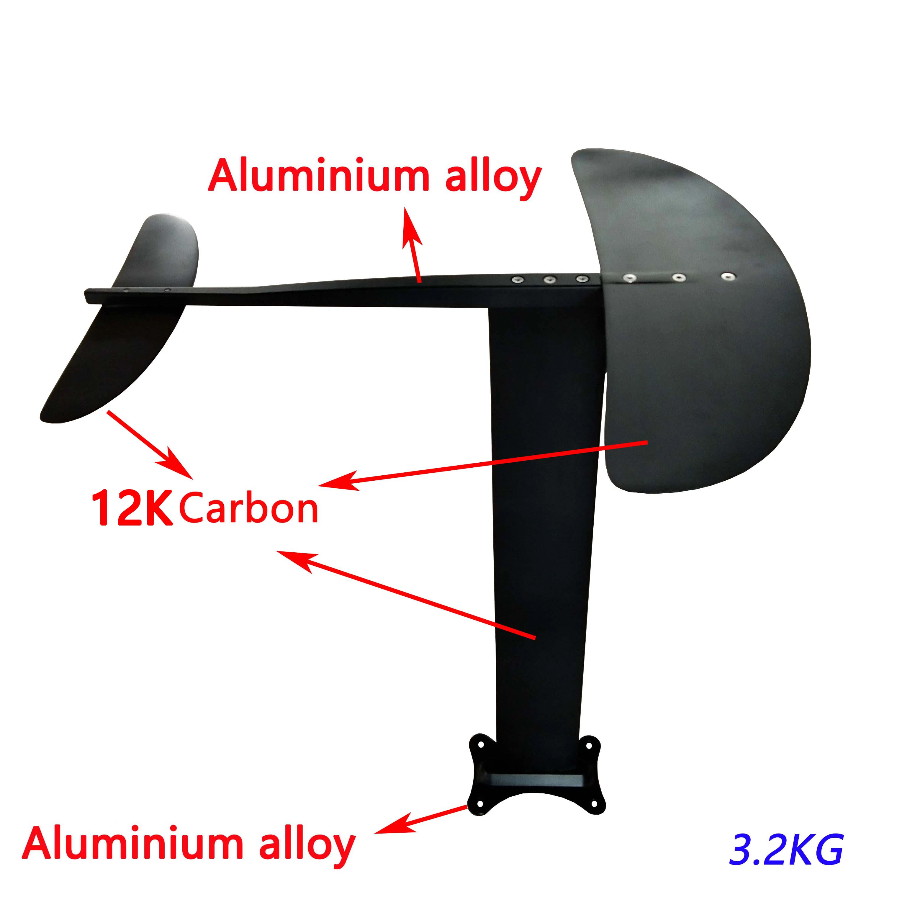 12K гидрофольга из углеродного волокна для серфинга Kitewingboard SUP board|Серфинг| |