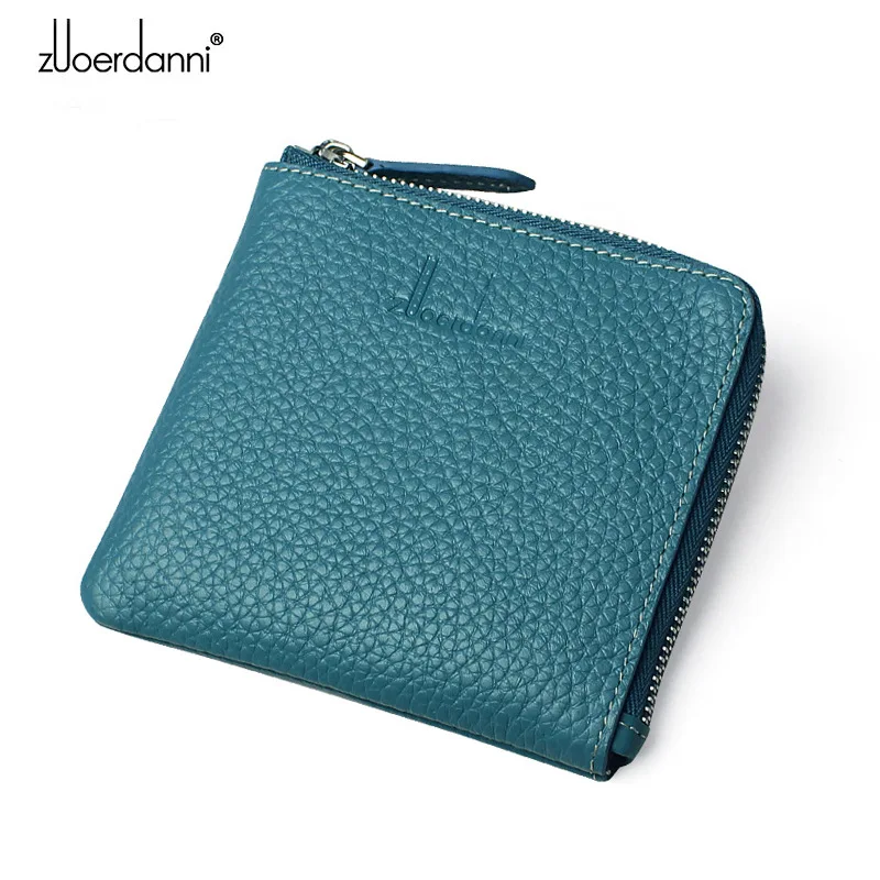 Женский кошелек из натуральной кожи женские кошельки Мини держатель для