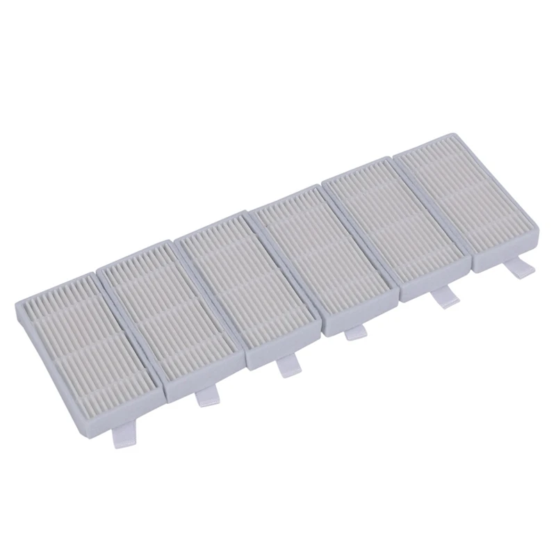 

12X Side Brush 6X HEPA Filter Kit for CHUWI Ilife V5S V5 X5 Ilife V3S V3S Pro V3L V5S & 1x Primary Dust Hepa Filter