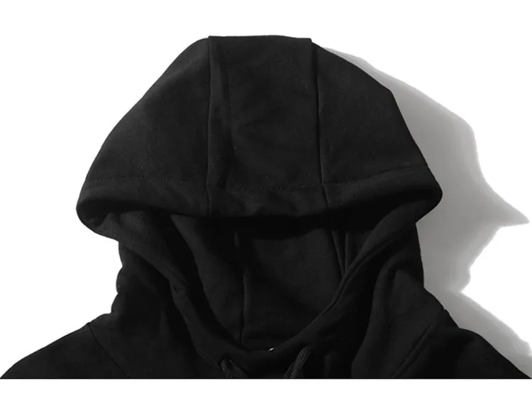 Aolamegs толстовки для мужчин ретро культура печати Толстовка Harajuku Drawstring пуловер с капюшоном мешковатые колледжа стиль пара уличная