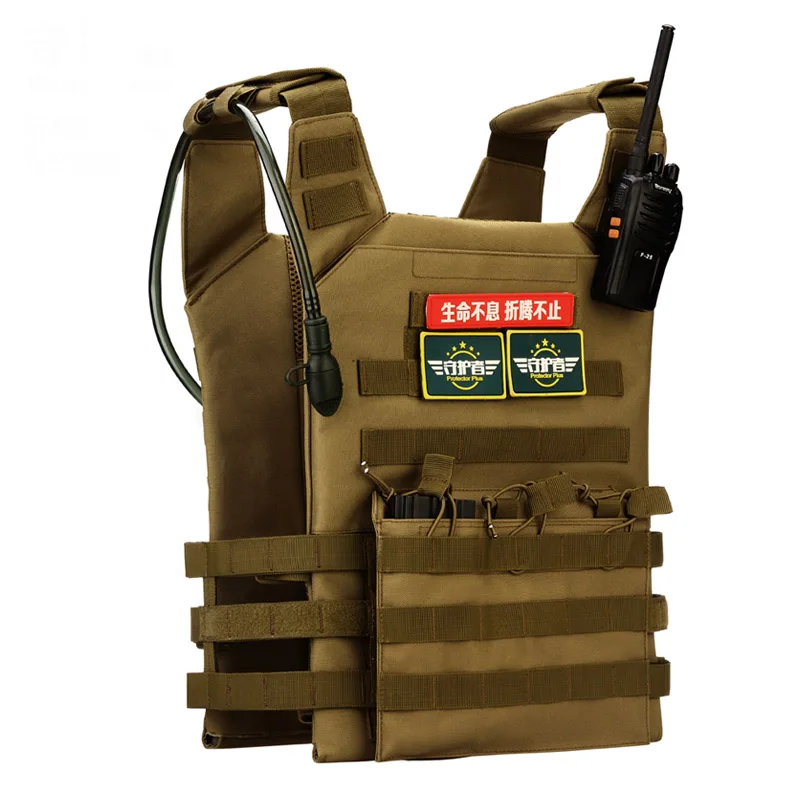 Водонепроницаемый тактический жилет Камуфляж сумки милитари MOLLE Регулируемый