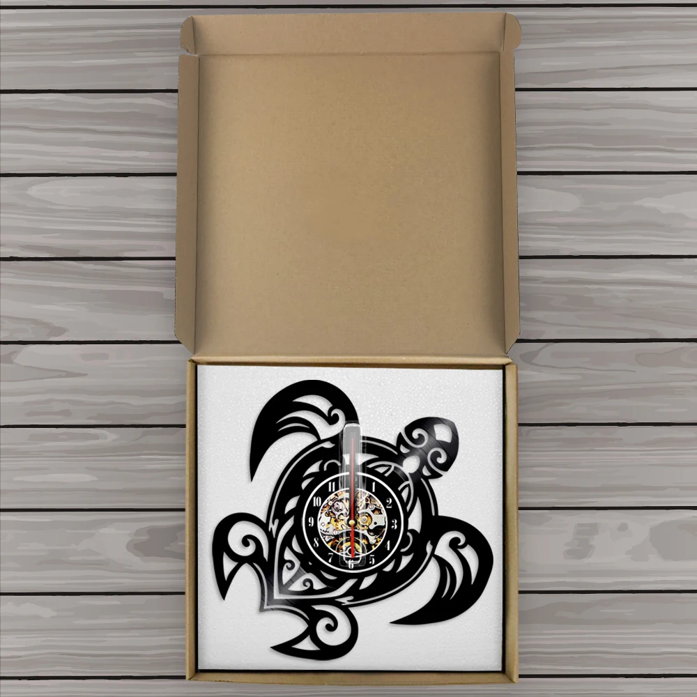 Настенные часы в стиле стимпанк механические виниловые для записи настенные с