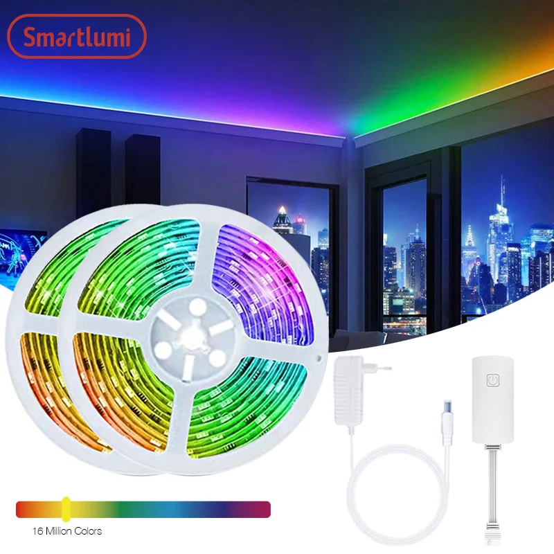 Светодиодные ленты Smartlumi Dream Color светодиодные лампы совместимые с Bluetooth
