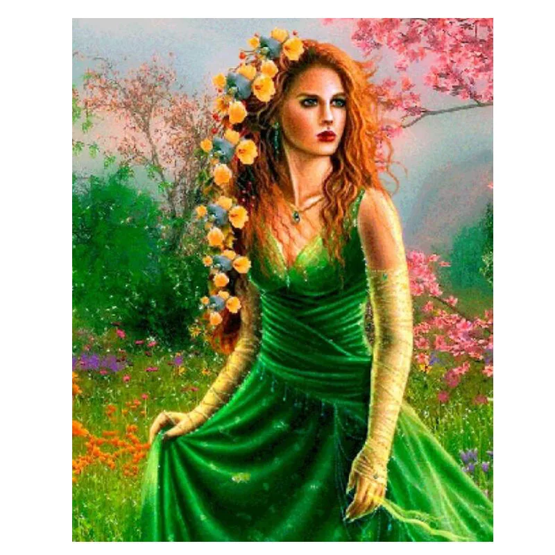 5D DIY Полная квадратная Круглая Мозаика алмазная живопись вышивка крестиком люди