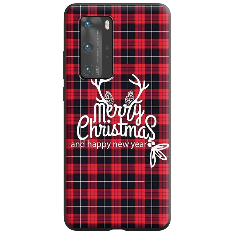 Рождество Evergreen желоб Санта олень силиконовый чехол для Huawei Nova 6 7 SE 2 2i 3 3i 4 4E 5 5i 5T Lite