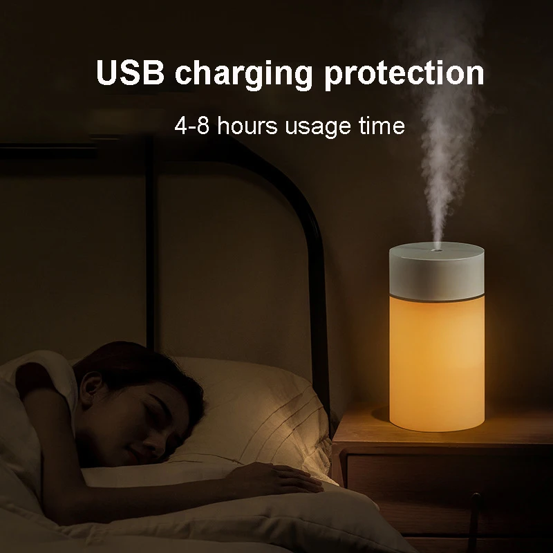 Настольные увлажнители воздуха ароматические лампы портативный светодиодный