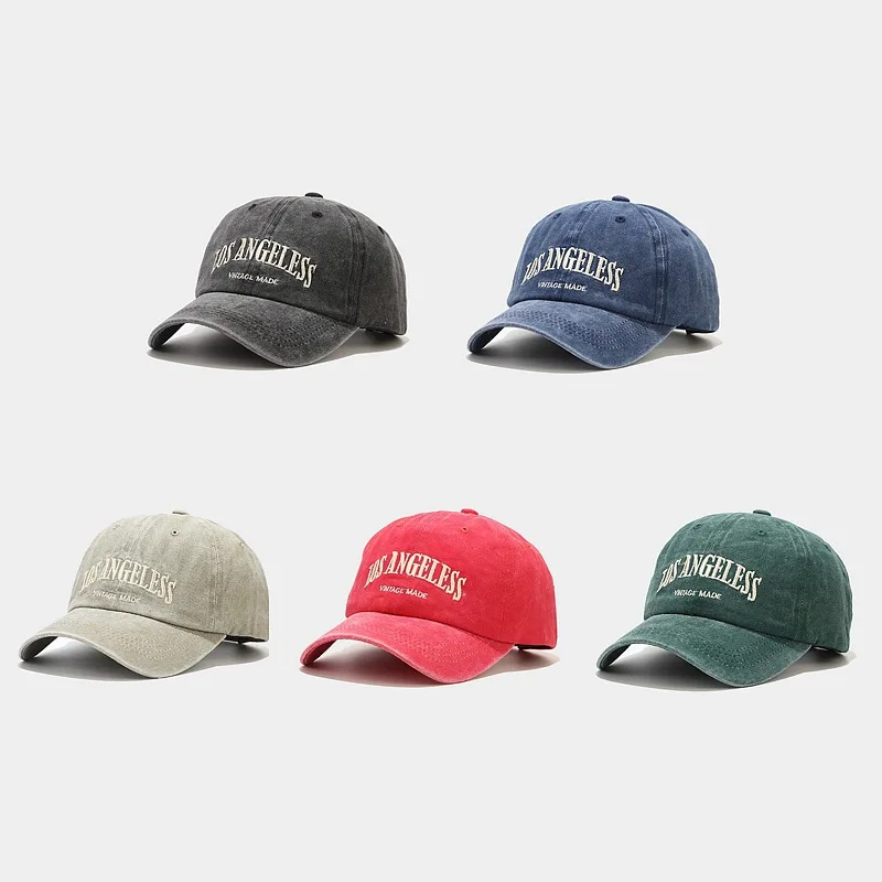 

Embroidered Letter Baseball Cap Lovers Outdoor Leisure Sunshade Baseball Cap Tide Kpop Hip Hop Hats Caps Apparel Accessories