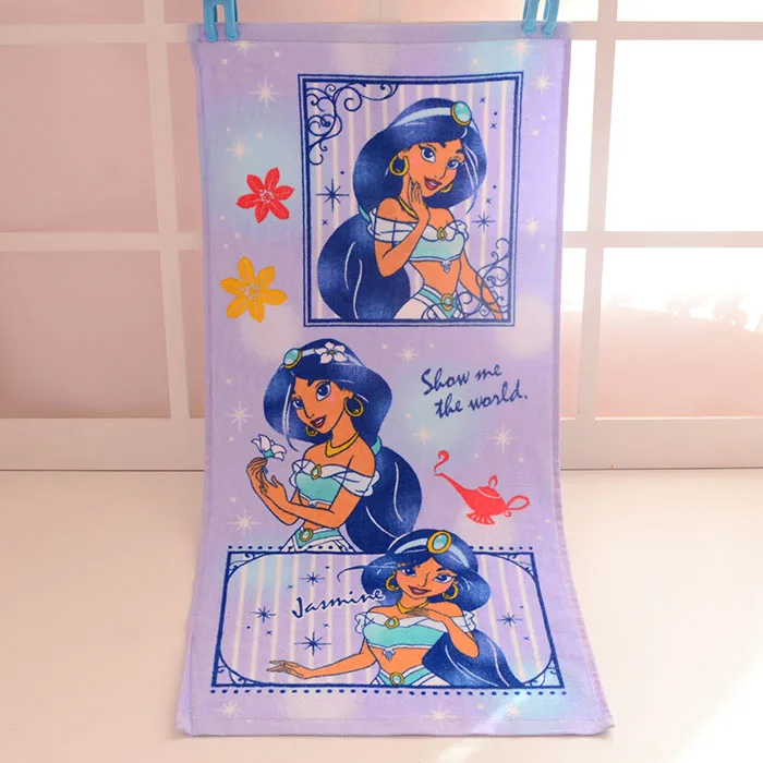 Полотенце для лица из 100% хлопка Жасмин Аладдин полотенце рук подарок 75x34