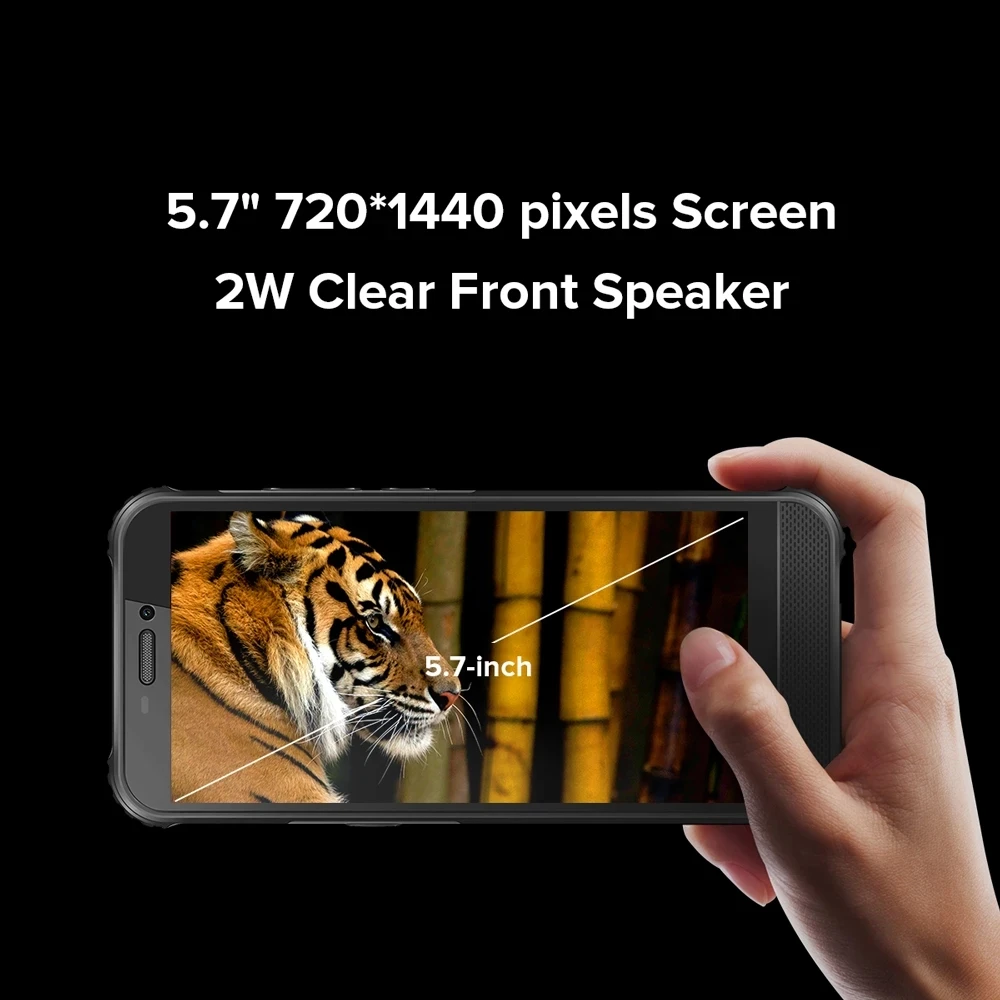 AGM H3 Infrared Night Vision Phone IP68/IP69K Waterproof Phone 5.7