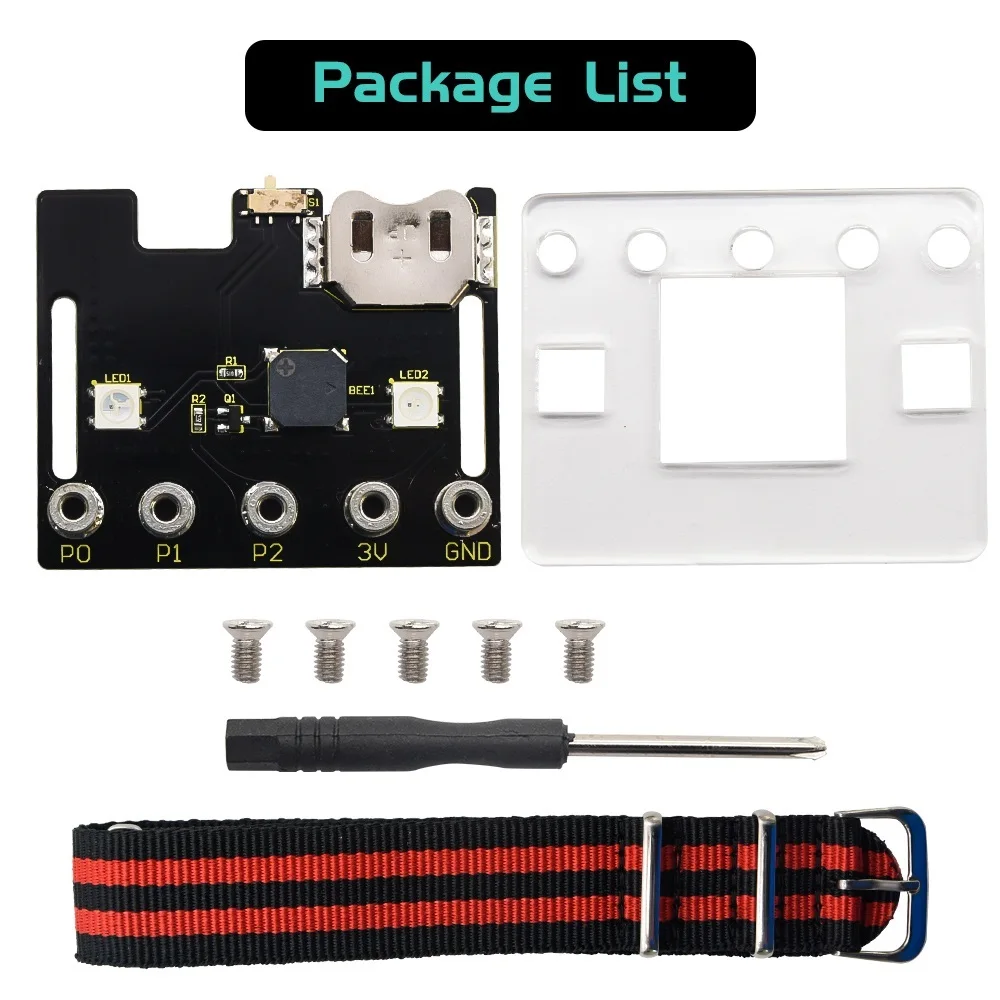 Keyestudio Micro: модуль защиты питания Bit без батареи для BBC Micro bit (без и платы