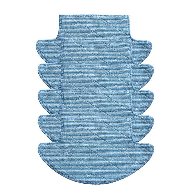 

5 Pcs Replacement Spare Parts Mop Pads Clothes Accessories Fit For r Kitfort Kt-532 Kt532 Robotic Vacuum Cleaner