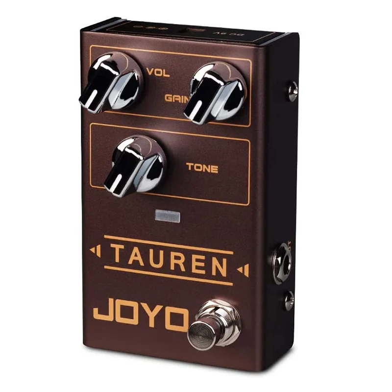 JOYO R-01 Tauren Overdrive от Clean Boost до эффекта педали искажения для электрической гитары