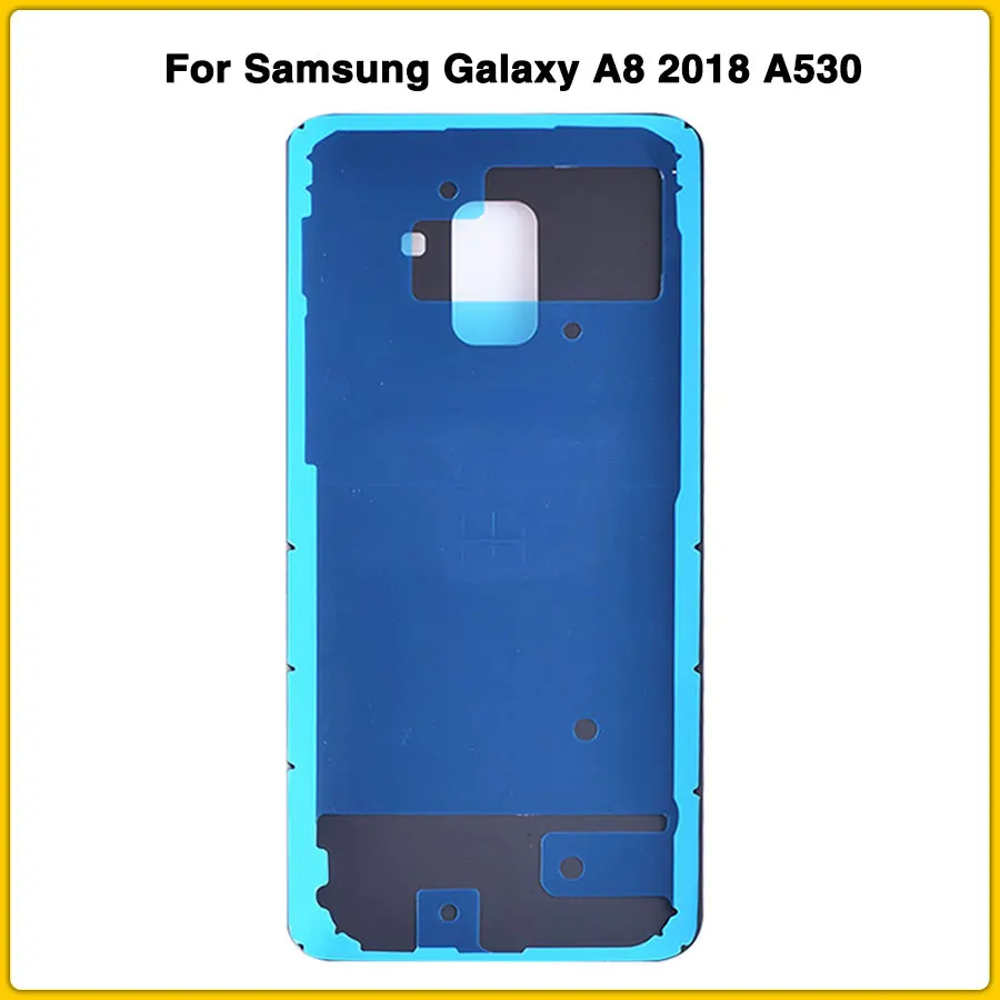 Чехол A8 2018 с объективом для samsung Galaxy A530 A530F задняя крышка на дверь наклейкой |