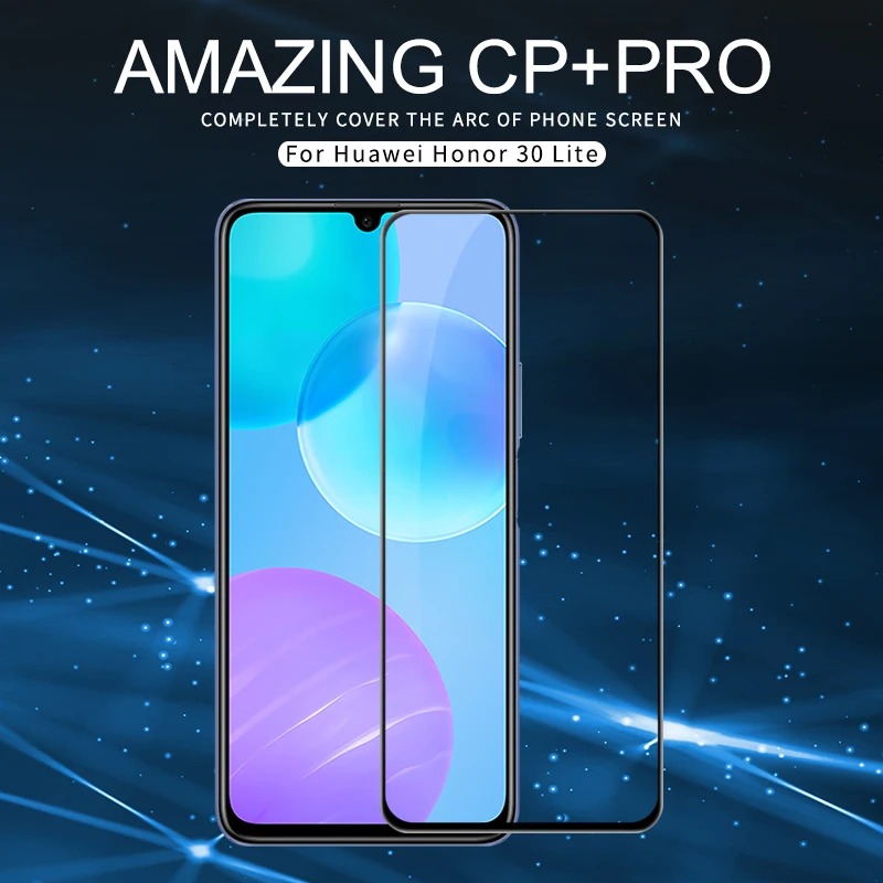 

for Huawei Honor 30 Lite Glass XD CP+MAX Full Coverage Tempered Glass for Huawei Honor 30 Lite Anti-scratched Screen Protector
