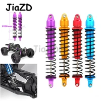 2 pieces rc car upgrade part aluminum alloy oiled shock absorberal traxxas tra 7761 for 15 scale model x maxx monster truck