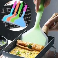 temperature resistant non stick pan silicone spatula turner shovel cooking utensil for kitchen accessoories