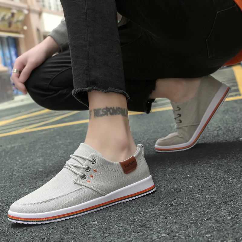 Men Tennis Shoes High Quality Canvas Non-slip Gym Zapatillas De Deporte Fitness Stability Sneakers Athletic Trainers Footwear