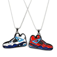 basketball sneakers keychain cool fashion gift key pendant sneakers keychain car keychain metal keyring for young men and women