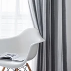 Metree полосатые прозрачные шторы для гостиной шторы из тюля для спальни для кухни современные готовые оконные драпировки