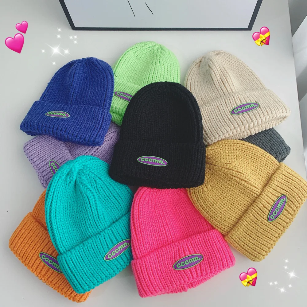 

Женская вязаная шапка Peatacle, теплая шерстяная шапка на осень и зиму