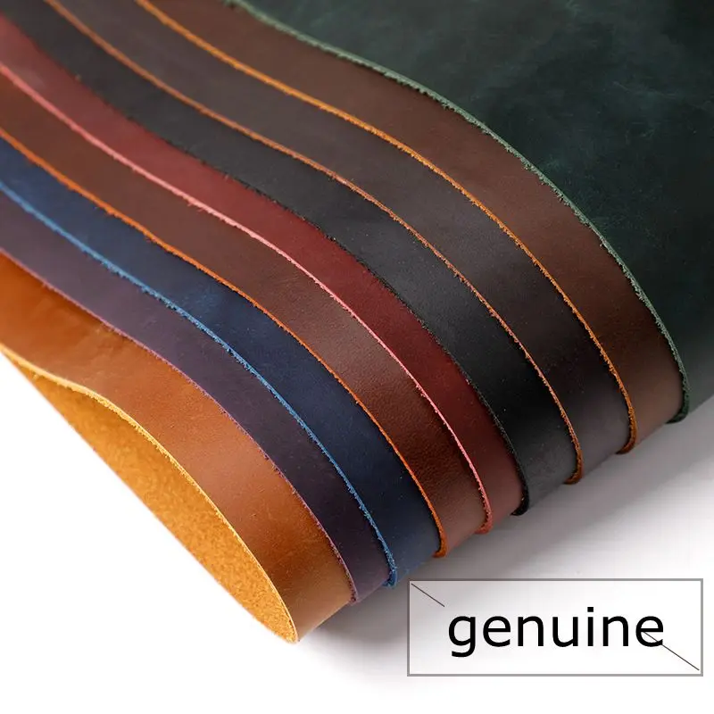 

crazy horse leather genuine true cowhide leather frist layer 1.8mm for wallet shoes bags