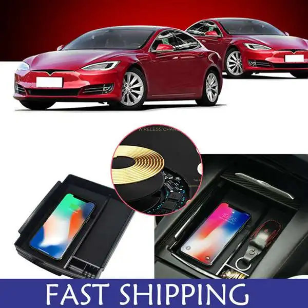 Беспроводное зарядное устройство для телефона центральная консоль органайзер