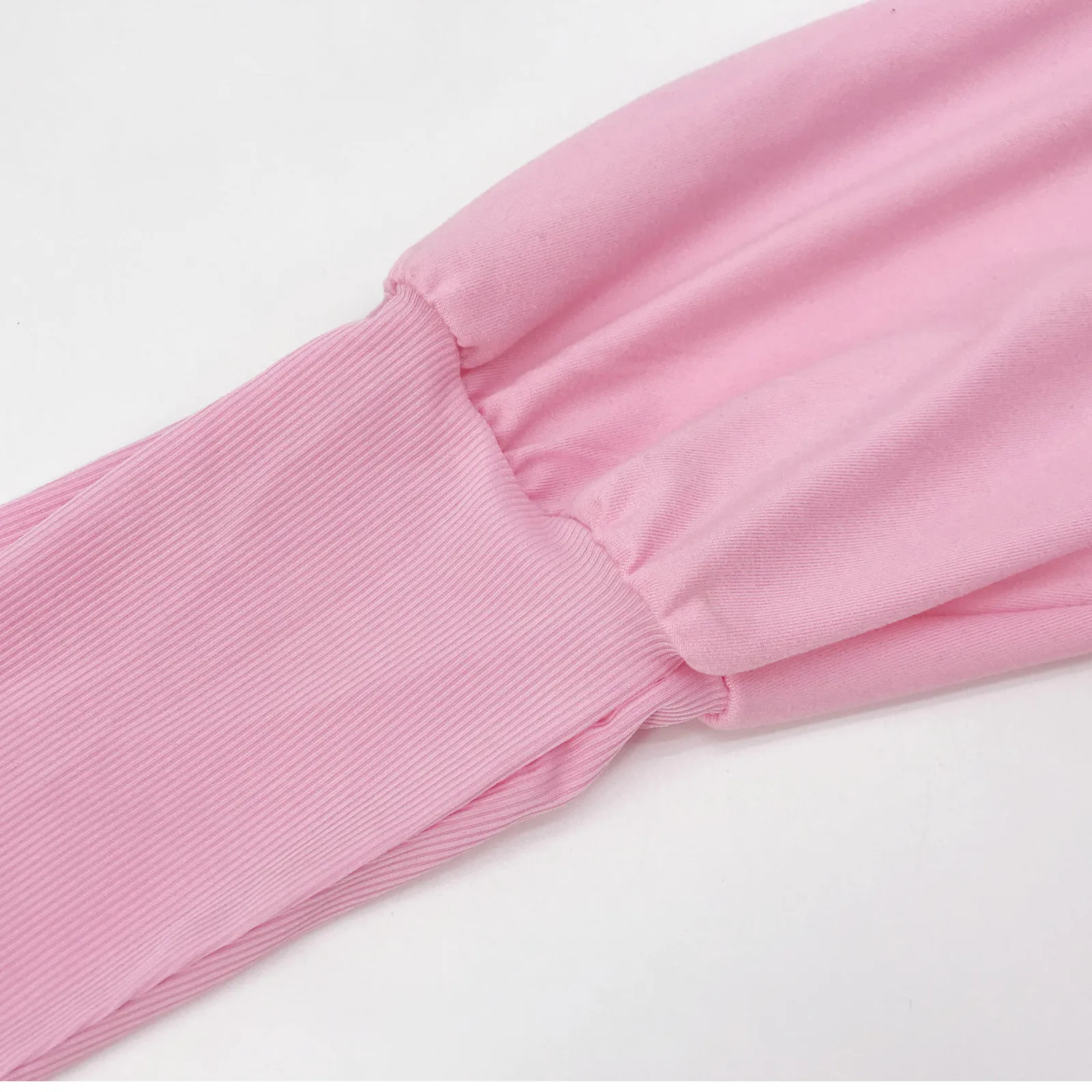 

Women's Tight Long Sleeve Round Neck High Waist Slim Wrap Hip Dress Solid Color Sweater Lantern Sleeve Pencil Dress