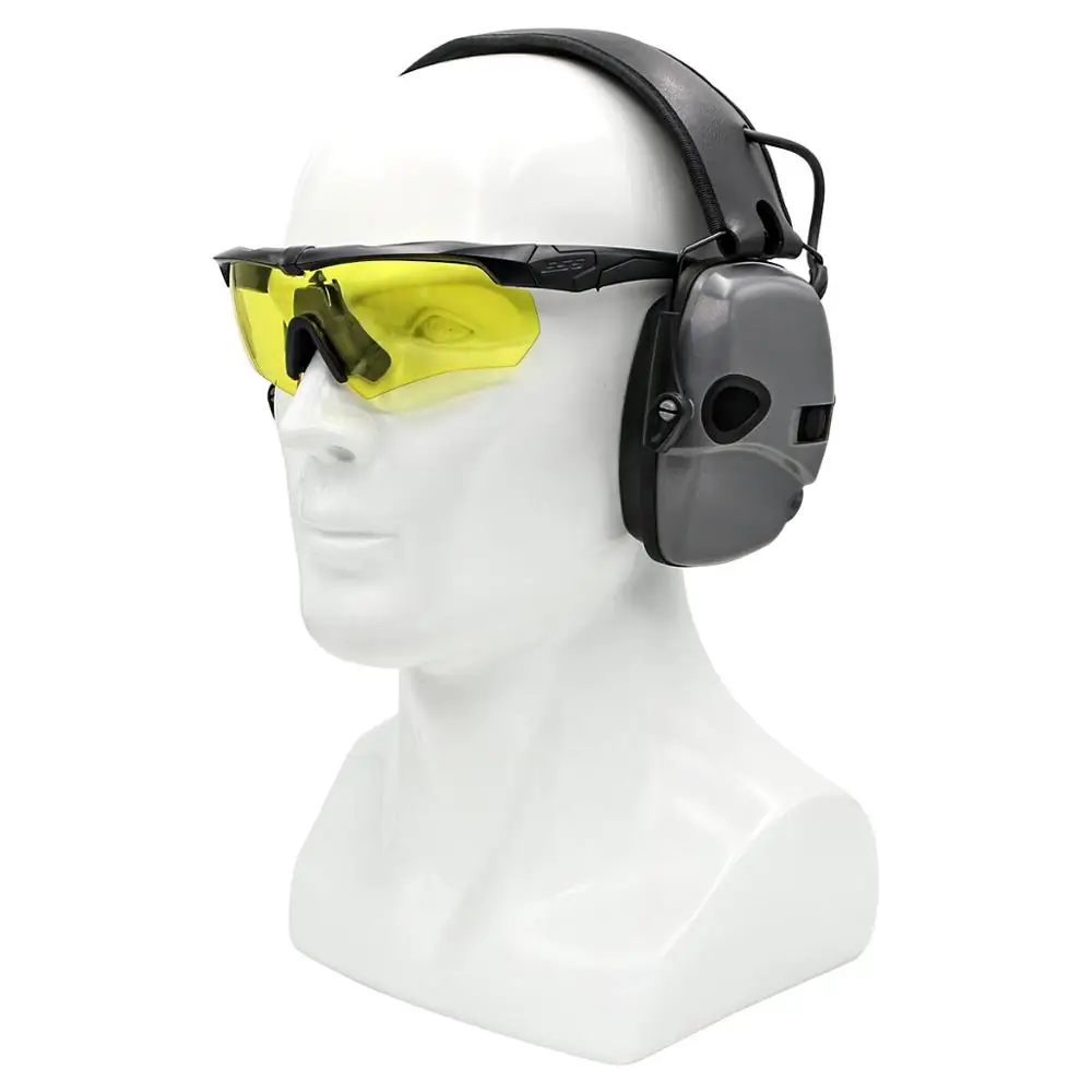 Тактические электронные наушники для стрельбы Aimer из губки с защитой от шума