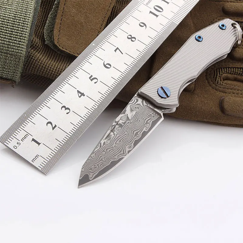 BINOAX EDC дамасский складной нож Карманный Походный охотничий уличный нож|Ножи| |
