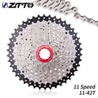 Велосипедная кассета ZTTO 11 скоростей 11-42T Freewheel MTB Moutain Bike 11 S, звездочка маховика, совместима с велосипедными деталями