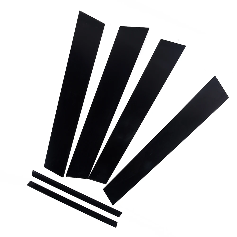 6 шт. покрытие для автомобильных стекол черный зеркальный эффект Honda Civic 2006