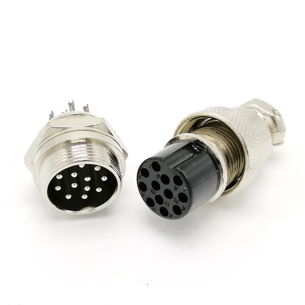 

Бесплатная доставка 20 мм GX20 12 штифтов авиационная розетка кабельный шарнир 2 компл./лот