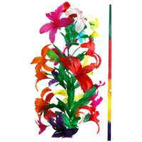 mental vanishing cane to flower disappearing magic tricks for professional magicians stage magie props