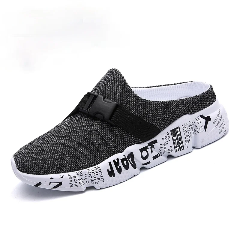 

XIZOU 2021 New Men's Flats Size 39~46 Men Lightweight Breathable Comfortable Non-slip Shoes Casual Men'sFlip Flop Beach Slippers