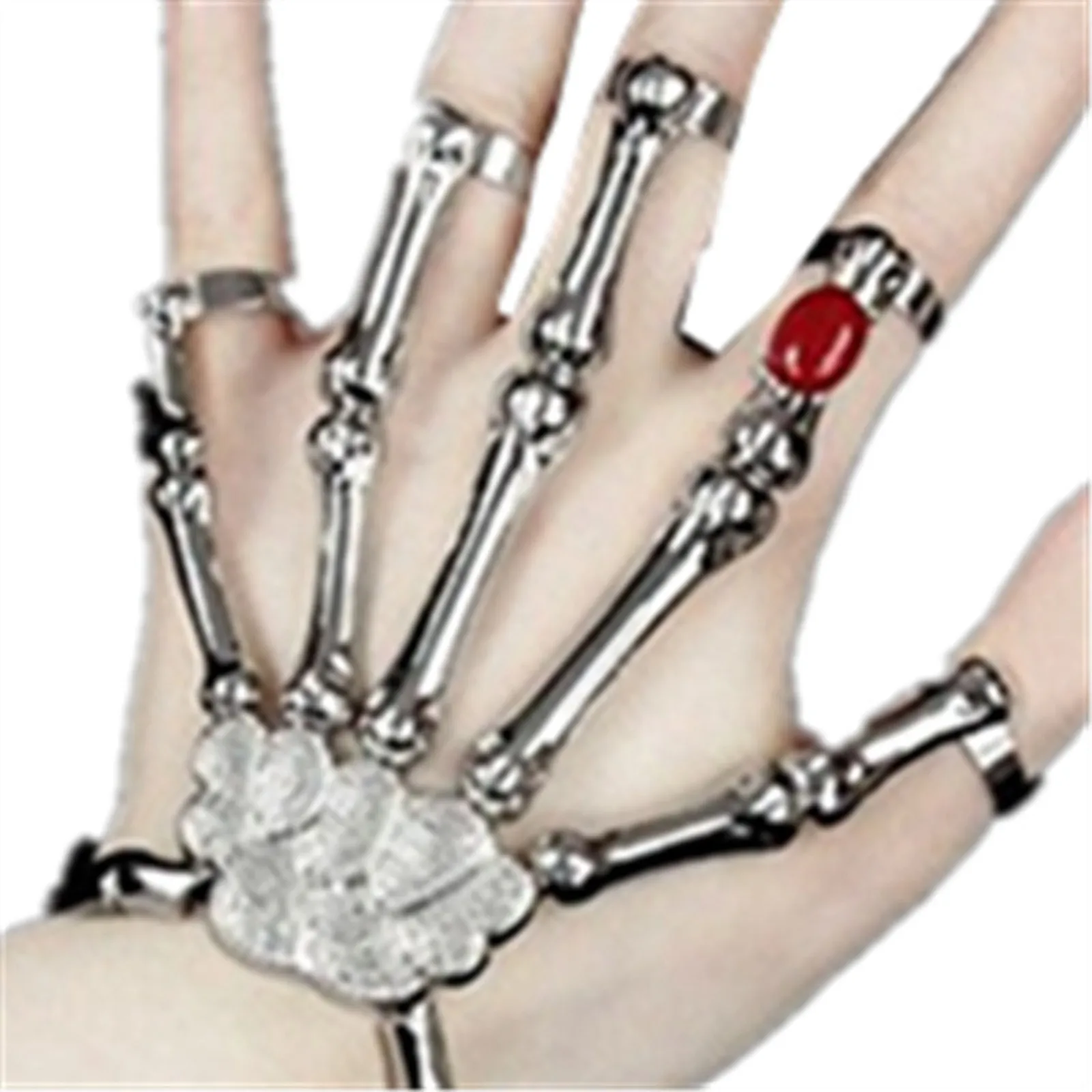 Забавная декоративная игрушка с черепом реквизит для косплея браслет Женский