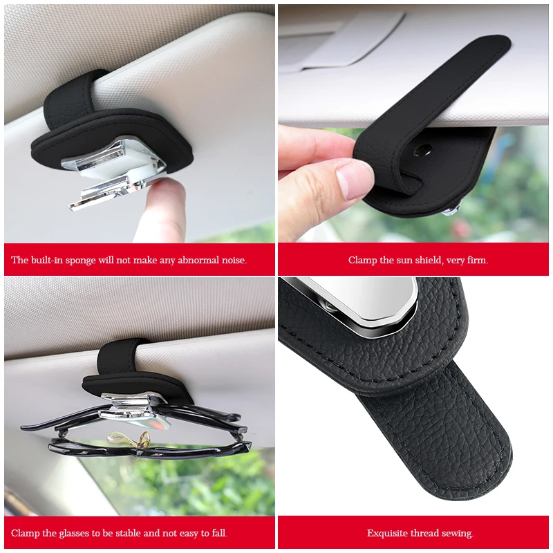 Замшевый автомобильный солнцезащитный козырек держатель для солнцезащитных
