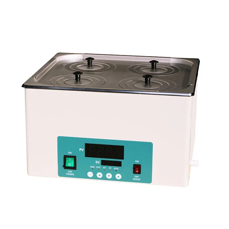 

14.6L Laboratory Constant Temperature LCD Digital Thermostatic Water Bath Lab without Welding Spot 2 Rows 4 Holes DK-2000-IIIL