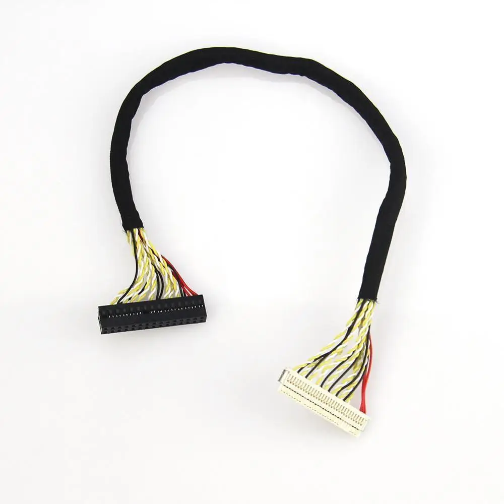 

8 Bit LVDS Cable FIX-30 Pin 2ch for M.NT68676 Driver Board to LCD LED 1920x1080 LVDS Monitor Reuse 25cm 40cm