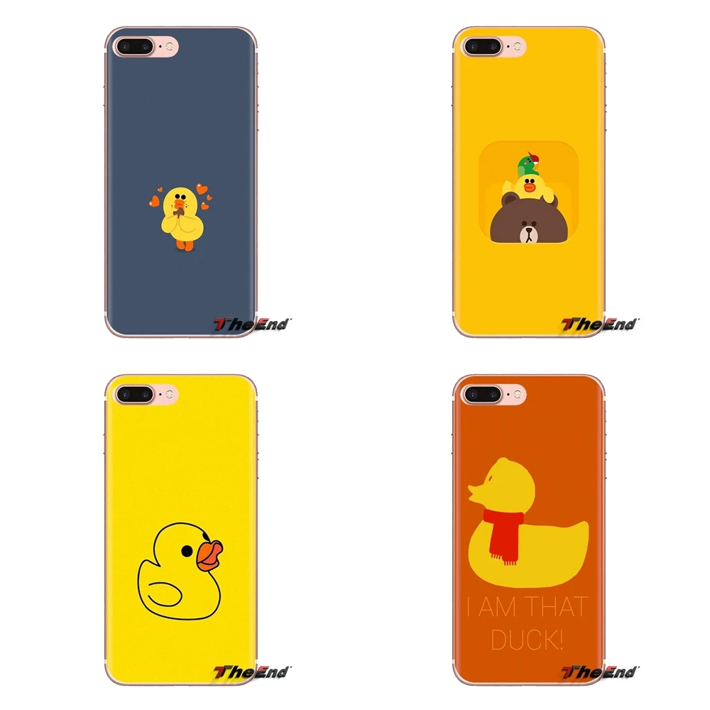 Прозрачный мягкий чехол Чехлы Прохладный желтая утка для Xiaomi Redmi 4x3 3S Pro mi 3 4 4i 4C 5 5S