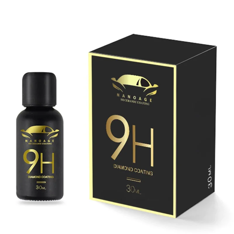 Керамическое покрытие для автомобиля 9H водостойкая гидрофобная нано керамика