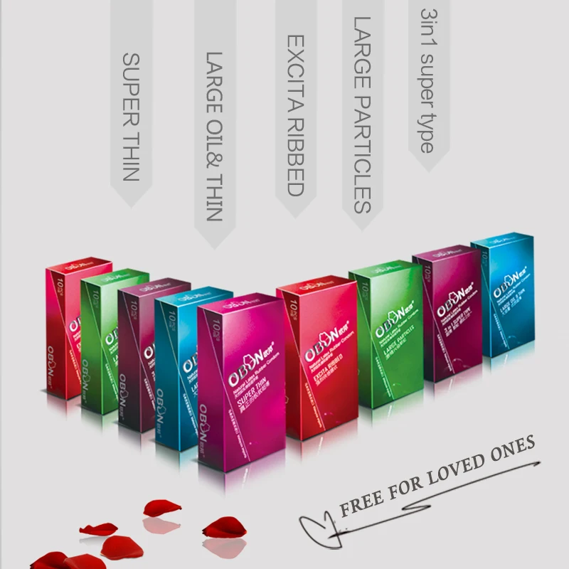 OBON презерватив ультратонкий интимные изделия натуральный Латекс Резина частные