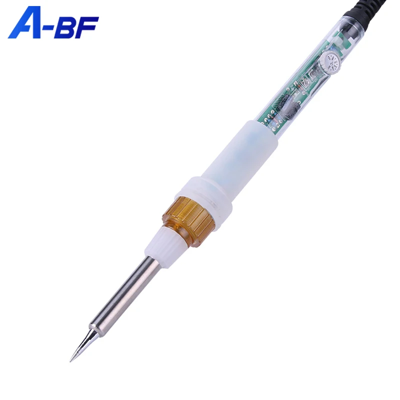 

A-BF 836 Digital Soldering Iron Set LCD Display Temperature Adjustable New Solder Iron Kit 60W Durable Heat Pencil Set 220V
