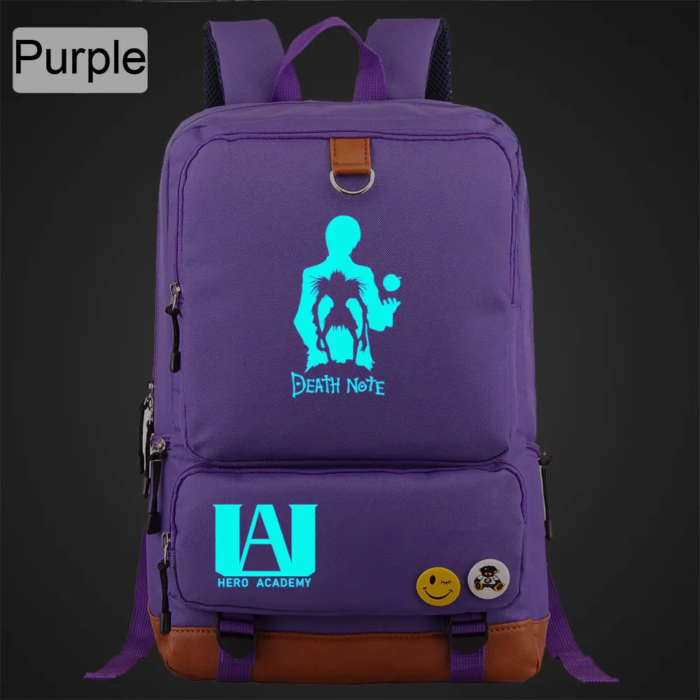 Хит 2019 рюкзак с изображением аниме Мой герой школьный люминесцентным популярным
