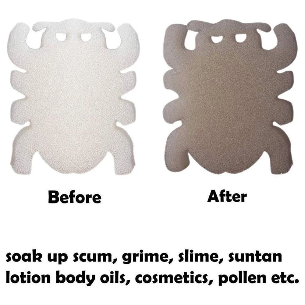 16 шт. масляная поглощающая губка для использования в бассейне|Инструменты ухода