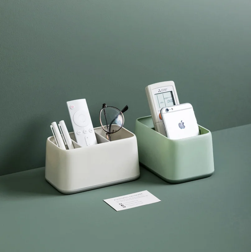 Коробка-органайзер для хранения вещей трехярусная классификация двухцветная