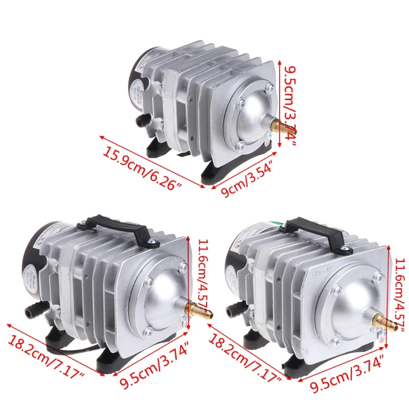 45 Вт 220V ACO318 высокое рыбный бак кислородный воздушный насос компрессор аквариума