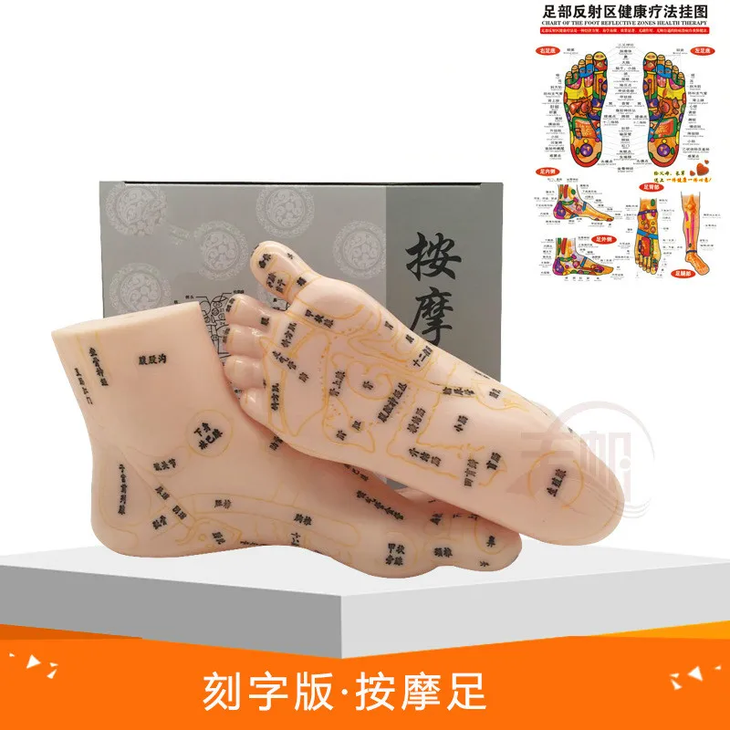 Массажная модель для зоны рефлекса ног 19 см не акупунктурная массажа на