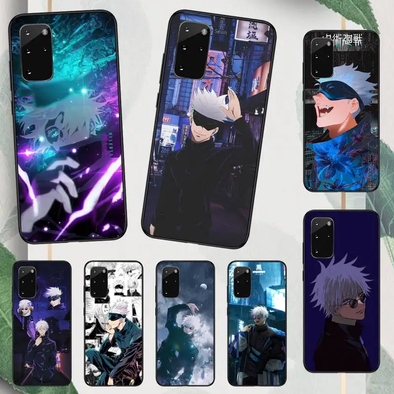 

Jujutsu Kaisen Satoru Gojo Phone Case For Samsung galaxy A S note 10 12 20 32 40 50 51 52 70 71 72 21 fe s ultra plus