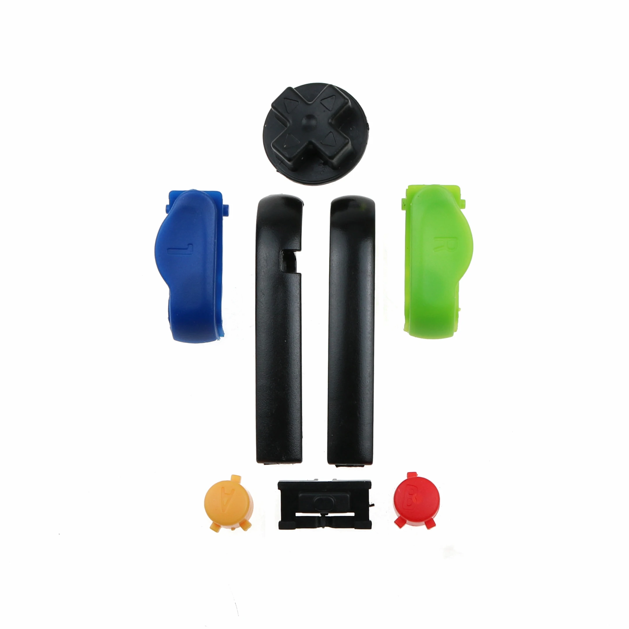 Пластиковая кнопка YuXi для Nintendo пуговицы игрового мальчика рамка GBA D колодок